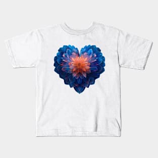 A Blossoming Heart Kids T-Shirt